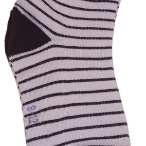 Kids Striped Crew Socks Black/Gray NWOT – 1 Pair